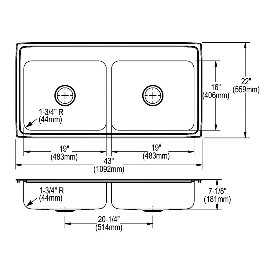 Elkay® PSR43223