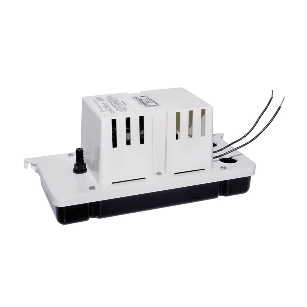 Little Giant® 554210 VCC Low Profile Tank Condensate Removal Pump, 80 gph Flow Rate
